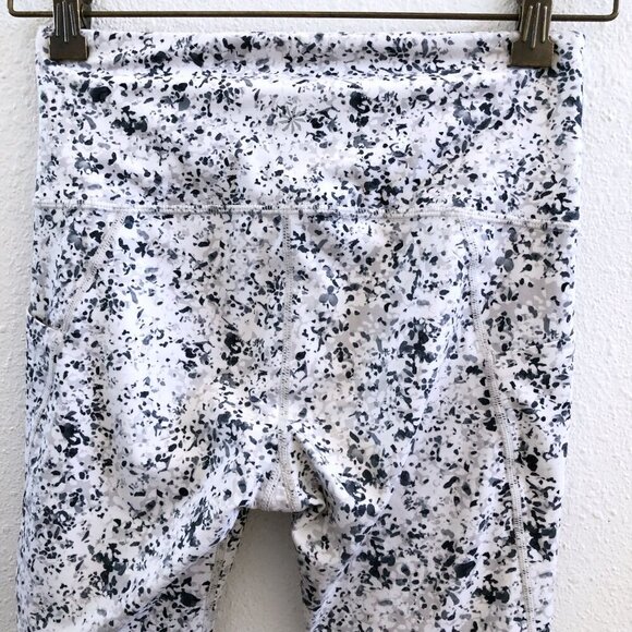 ATHLETA Sandstone Salutation Stash Pocket Speckled Tight XS Size - Picture 3 of 9